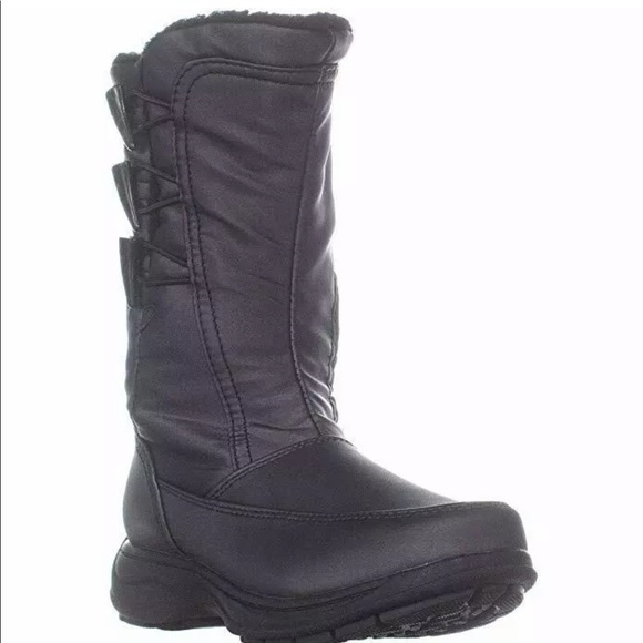 Sporto Woman Dana Mid Calf  Boots Dark Pewter - Picture 2 of 8